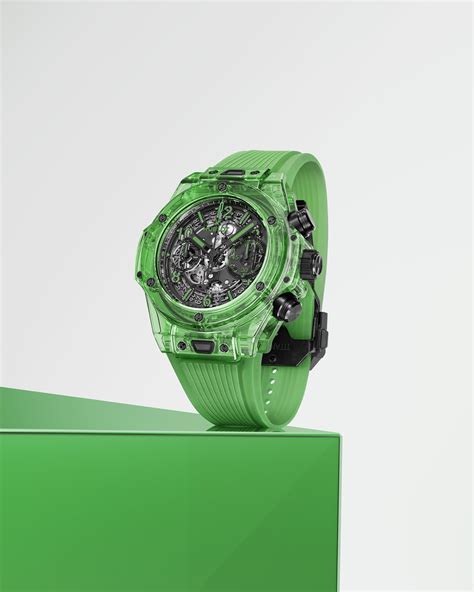 hublot green saxem|hublot unico green saxem.